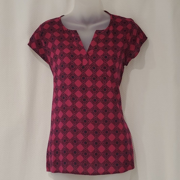 Banana Republic cap sleeve blouse - Picture 1 of 6